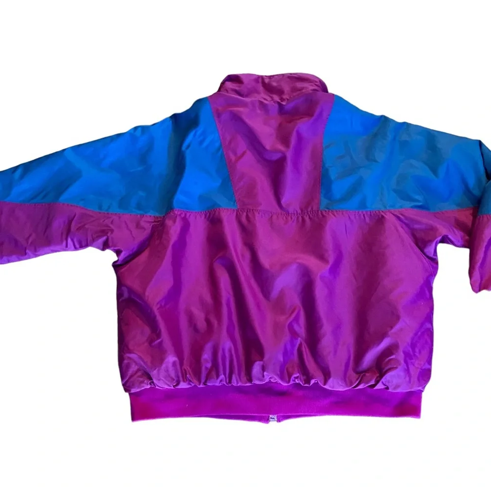 Vintage 80’s/90’s Columbia duo coloured ski jacket with radial sleeves s… - Picture 5 of 16